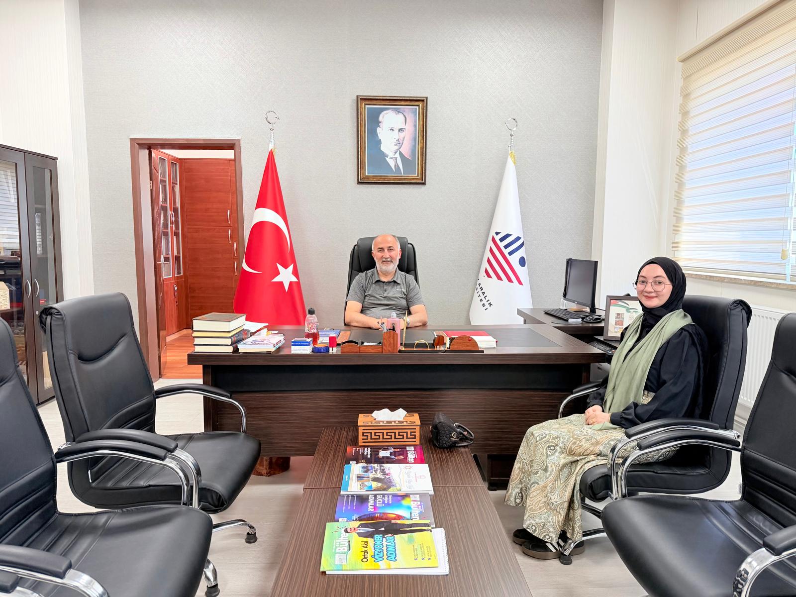Mezun Öğrencimizden Fakültemize Ziyaret